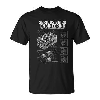 Toy Building Brick Patent Blocks Building Master Builder T-Shirt - Thegiftio