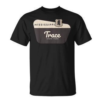 Trace State Park Mississippi Welcome Sign Vacation T-Shirt | Mazezy