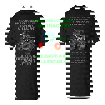 Tractor Granjero Agricultor Agricultura Escuela Niños Regalo Camiseta unisex - Regaloses