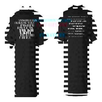 Transgender Veteran I Fought For Your Right To Hate Me LGBT Tank Top T-Shirt | Mazezy