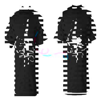 Transsexual Gymnast Acrobat Gymnastics Trans LGBTQIA Pride T-Shirt | Mazezy