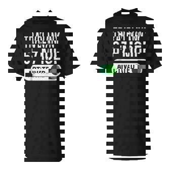 Travel Nanny 6-7 Mode Activated Job Title Tank Top T-Shirt | Mazezy