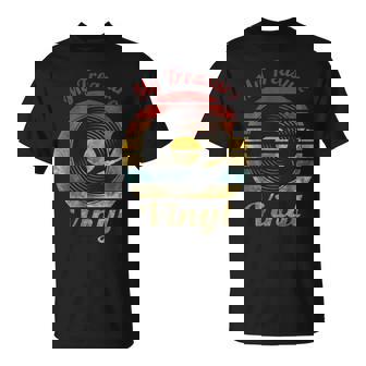 My Treasure Vinyl Retro Record Vintage Music T-Shirt | Mazezy