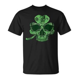 Trèfle Et Crânet Patrick'squelette Trèfles Irish Pride T-Shirt - Cadeauxyz