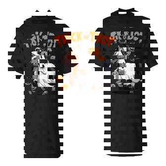 Trick Or Trot Halloween Horse Riding T-Shirt | Mazezy