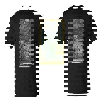 Triste Estatua De La Libertad Tarot Camiseta unisex - Regaloses