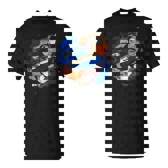 Tuna Fisherman Marshall Islands Flag T-Shirt | Mazezy