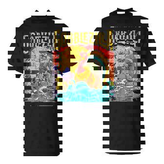 Turkey Day Thanksgiving Gobblezilla T-Shirt | Seseable CA