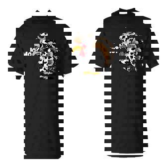 Turkey Moo Thanksgiving T-Shirt - Monsterry