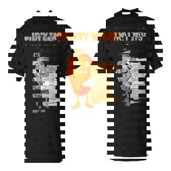 Turkey Wings Thanksgiving For Food Lovers T-Shirt | Mazezy