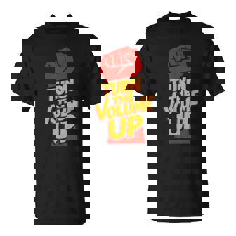 Turn The Volume Up New York T-Shirt | Mazezy