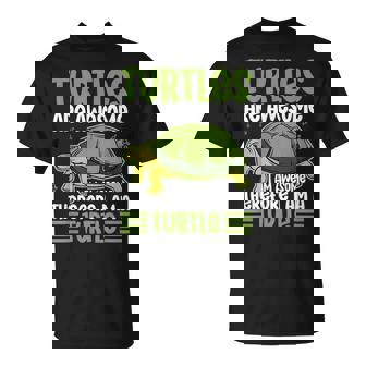 Turtles Are Awesome I'm Awesome Therefore I'm A Turtle T-Shirt | Seseable UK