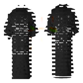 Types Of Ants Ant Species Chart Insect Science Entomology Tank Top T-Shirt | Mazezy