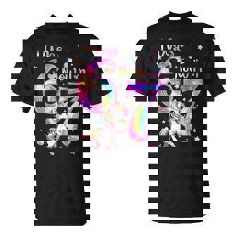 Unicorn I Was 6 Now I'm 7 Six Seven 7Th Bday Birthday Girl T-Shirt | Seseable FR