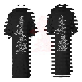 United Kingdom Mandala Map State Country USA Tank Top T-Shirt | Mazezy