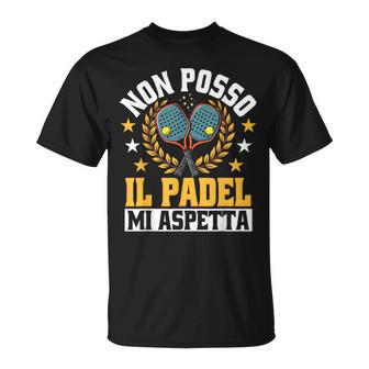 Uomo Padel Non Posso Divertente Giocatore Die Padel Maglietta - Novitaregali