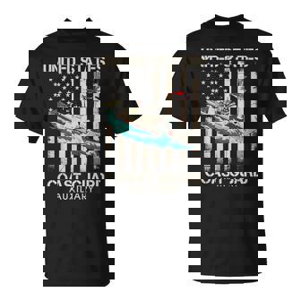 US Coast Guard Veteran US Veteran Family T-Shirt | Mazezy