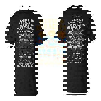 Usa 1980 Ice Hockey Retro Animals T-Shirt | Seseable FR