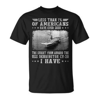 Uss Bennington Cv-20 Aircraft Carrier Sailor Veterans Day T-Shirt - Thegiftio UK
