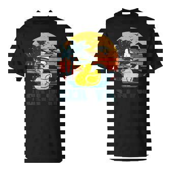 Vacation Rubber Duck Captain Sea Ya Cruise Men Women Kids T-Shirt | Mazezy