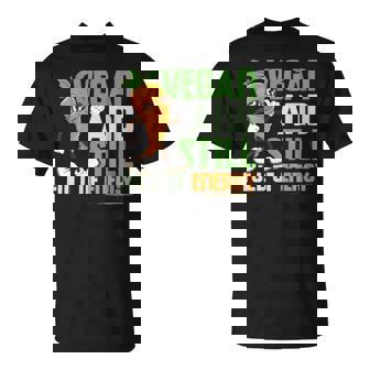 Vegan And Still Full Of Energy Carrot Vegetarian Vegetables T-Shirt | Mazezy