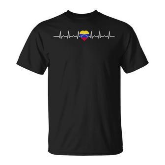 Venezuela Americano Latido Del Corazónenezolano Americano Camiseta unisex - Regaloses
