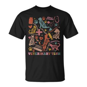 Vet Tech Veterinary Technician Medicine Veterinarian Animal T-Shirt - Thegiftio UK