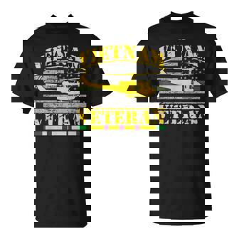 Vietnameteran Uh -1 Huey Helicopter Crew Tシャツ - Kawaiitshirt