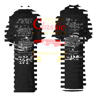 Vintage 1954 Birthday Classic Car For Legends Born In 1954 T-Shirt | Mazezy