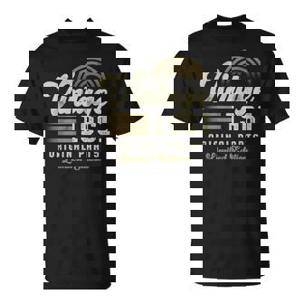 Vintage 1961 オリジナルパーツ 65歳の誕生日 Tシャツ - Kawaiitshirt