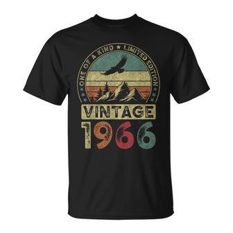 Vintage 1966 Limitierte Auflage 60 Geburtstag 60 Jahre T-Shirt - Geschenkecke