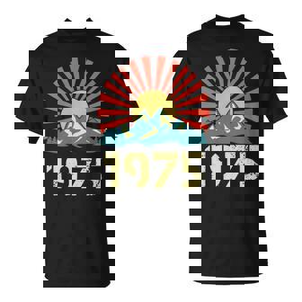 Vintage 1975 S Retro Divertidas 1975 Cumpleaños Manga Larga Camiseta unisex - Regaloses