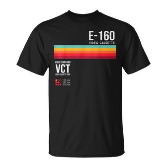 Vintage 80Sideo Cassette Tape Retro T-Shirt - Cadeauxyz