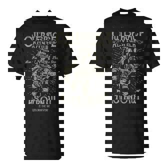 Vintage Astronauta Universo Camiseta unisex - Regaloses