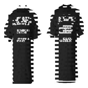 Vintage Atlanta Georgia Ga Est 1837 Souvenir T-Shirt - Thegiftio