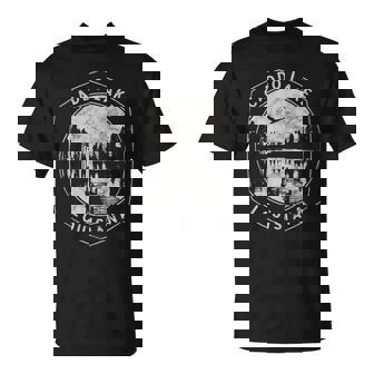 Vintage Caddo Lake Louisiana Outdoors Vacation Tank Top T-Shirt | Mazezy