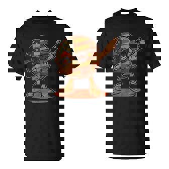 Vintage Dabbing Soccer Ball American T-Shirt | Mazezy