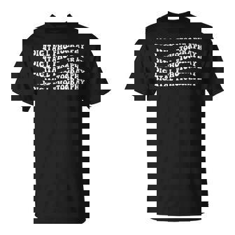 Vintage Digital Photography Retro Wavy Text T-Shirt | Mazezy