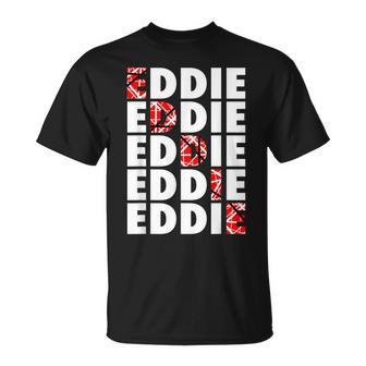Vintage Eddie Proud Name Retro Van Personalized Name Classic T-Shirt | Mazezy