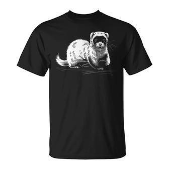Vintage Frettchen T-Shirt - Geschenkecke