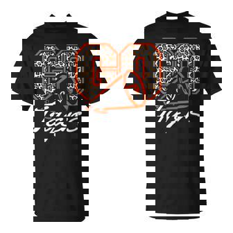 Vintage Go Cheers Tigers School Team Spirit For Women Girls T-Shirt | Mazezy