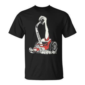 Vintage Hand Engine Hurst Quote Basic Classic Speed T-Shirt - Monsterry