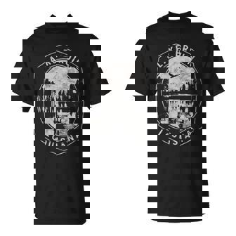 Vintage Lake Bruin Louisiana Outdoors Vacation T-Shirt | Mazezy