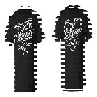 Vintage Oklahoma Heart Arrow For Men Women Kid T-Shirt | Mazezy