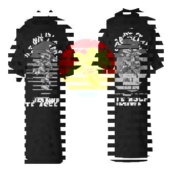 Vintage Oregano Is Always The Answer Retro Food Lover Tank Top T-Shirt | Mazezy