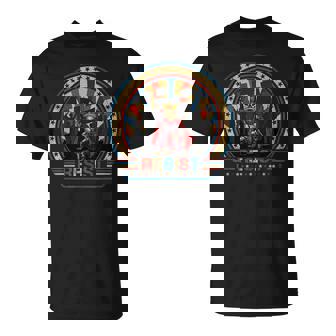 Vintage Portland Frog Hop Protest No Kings Resist Toad T-Shirt | Mazezy