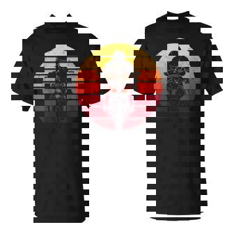 Vintage Retro Sport Bike Motorcycle Racer Sunset Superbike T-Shirt | Mazezy