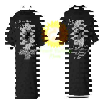 Vintage Sunflower French Bulldog Mom Shirt Women Dog Mom T-Shirt | Mazezy