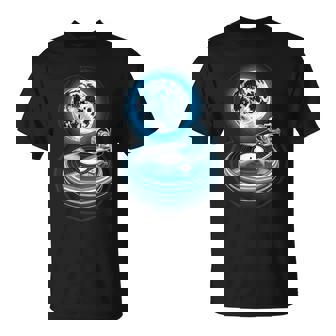 Vinyl Moon Cosmic Sound T-Shirt | Mazezy