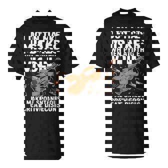 Violin For Men Women Orchestra Violin Player T-Shirt | Mazezy